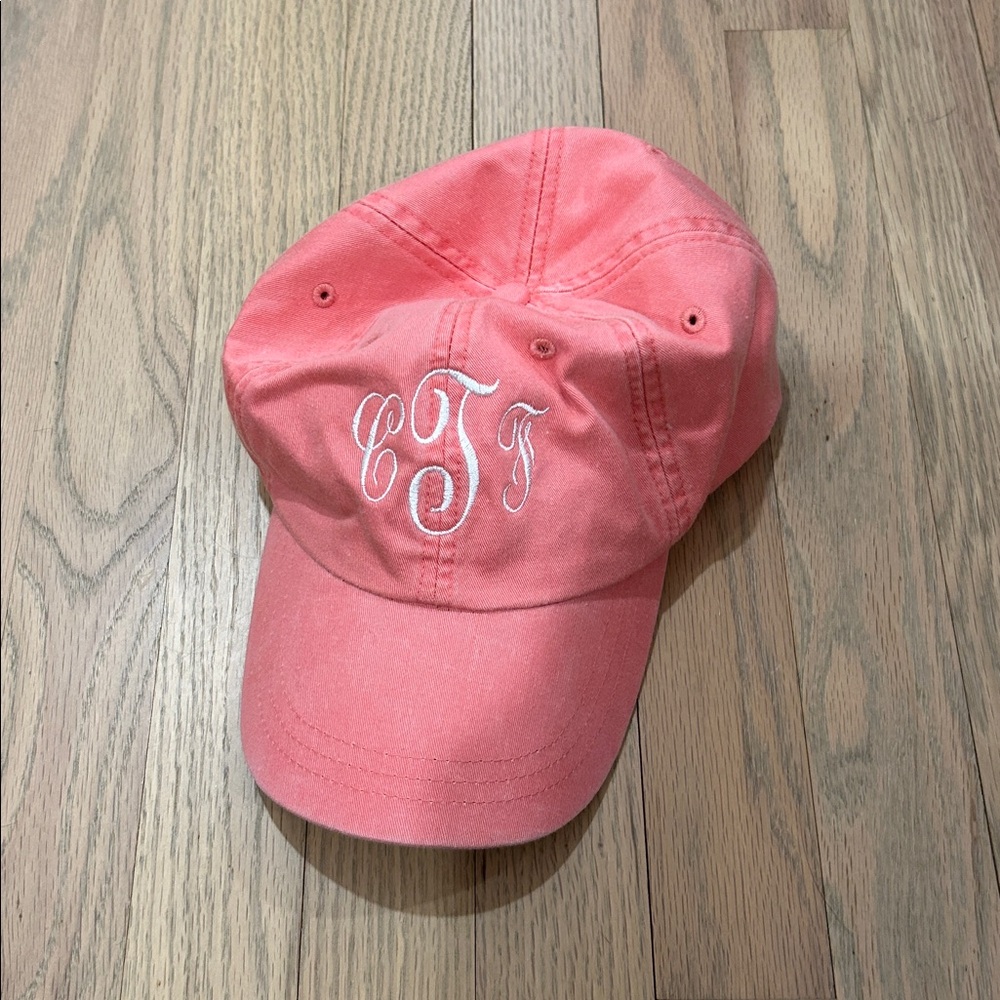 CFT Monogram Pink Baseball Hat